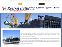 Tablet Screenshot of kestrel.it